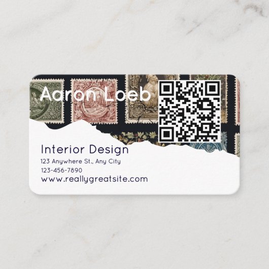 Modern Minimalist Professional Business Card 名刺 (正面)