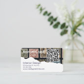 Modern Minimalist Professional Business Card 名刺 (スタンド正面)