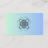 Modern Minimalist Professional Business Card Desig コーリングカード (裏面)