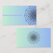 Modern Minimalist Professional Business Card Desig コーリングカード (正面/裏面)