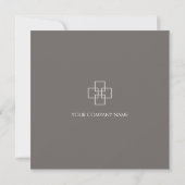 Modern Minimalist Professional Gift Certificates (裏面)