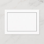 Modern Minimalist Professional Simple 名刺 (裏面)