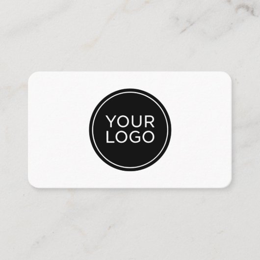 Modern Minimalist QR Code 名刺 (正面)