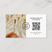 Modern Minimalist QR Code Online Shop 名刺 (正面)