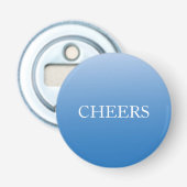 Modern Minimalist Quote Bottle Opener Gift 栓抜き (正面)