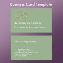 Modern Minimalist Sage Green Logo Professional