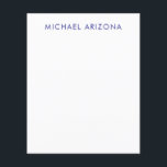 Modern Minimalist Simple Plain Own Name チラシ<br><div class="desc">A custom design that you can personalize. Add your own name and have a unique product that's just for you.</div>