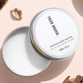 Modern Minimalist Simple Product Packaging Jar Lid ラウンドシール