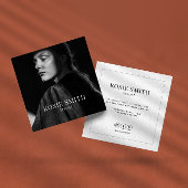 Modern Minimalist Simple Professional  スクエア名刺