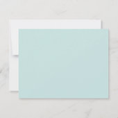Modern Minimalist Simple Thank You Card ノートカード (裏面)