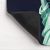 Modern Minimalist Statue of Liberty Mousepad マウスパッド (コーナー)