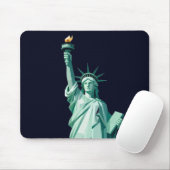 Modern Minimalist Statue of Liberty Mousepad マウスパッド (マウス)