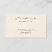 Modern Minimalist Template Elegant Luxurious 名刺 (正面)
