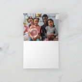 Modern Minimalist Thank You Card. サンキューカード (内部)