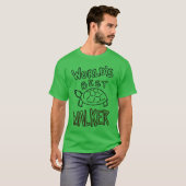 Modern Minimalist Turtle Line Art Tシャツ (正面フル)