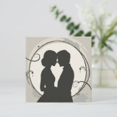 Modern Minimalist Union 招待状 (スタンド正面)