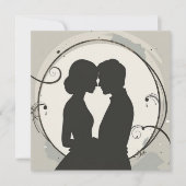 Modern Minimalist Union 招待状 (正面)