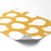 Modern Minimalist Wall Art Print ポスター (角)