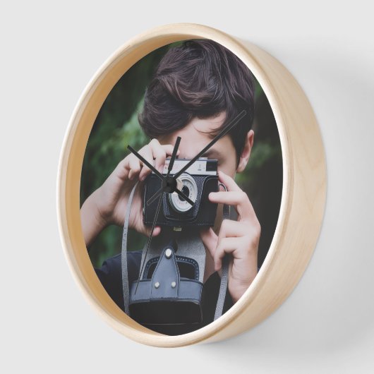 Modern Minimalist Wall Clock 壁時計 (傾斜)