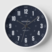 Modern Minimalist Wall Clock – Aurora Drift 壁時計 (正面)