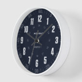 Modern Minimalist Wall Clock – Aurora Drift 壁時計 (傾斜)