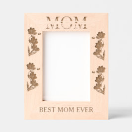 Modern Minimalist we loe you mother's day gifts レーザー彫刻フレーム