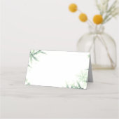 Modern Minimalist Wedding Place Cards プレイスカード (裏面)