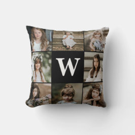 Modern Modern Family 8 Photo Collage クッション