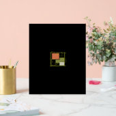 Modern Modular Floor Plan – Minimalist Architectur アクリルサイン (ウェディング)