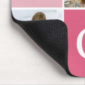 Modern 'MOM' 3 Photo Gift マウスパッド (コーナー)