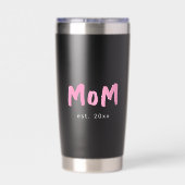 Modern Mom Established First Mothers Day Tumbler 保温保冷タンブラー (背面)