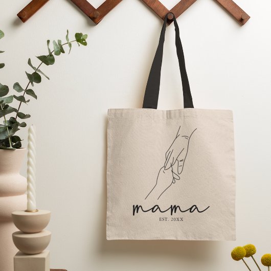 Modern Mom Established Mama トートバッグ