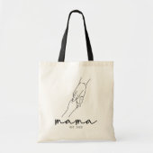 Modern Mom Established Mama トートバッグ (正面)