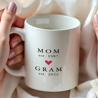 Modern Mom | Gram 設立年 コーヒーマグ コーヒーマグカップ