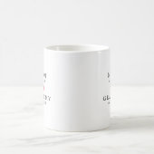 Modern Mom | Grammy Year Est. コーヒーマグ コーヒーマグカップ (中央)