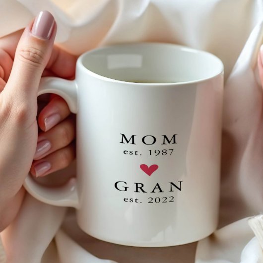 Modern Mom | Gran Year Est. コーヒーマグ コーヒーマグカップ