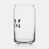 Modern Mom Kids Names Mother's Day ガラス缶 (左)