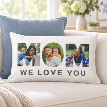 Modern Mom Photo Letter We Love You