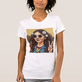 Modern Mona Lisa Painting - da Vinci Inspired Art Tシャツ