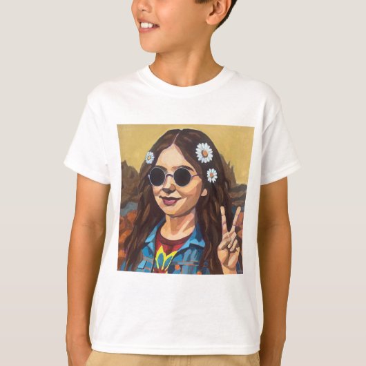 Modern Mona Lisa Painting - da Vinci Inspired Tシャツ (正面)
