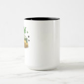 Modern Money Stack Design Mug マグカップ (中央)