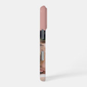 Modern Monogram 1 Photo Dusty Rose iPhoneケース (右側面)