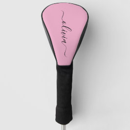 Modern Monogram Golf Head Cover ゴルフヘッドカバー