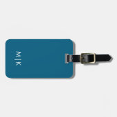 Modern Monogram Luggage Tag ラゲッジタグ (正面横)