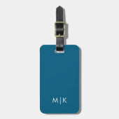 Modern Monogram Luggage Tag ラゲッジタグ (正面縦)