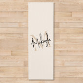 Modern Monogram Name  ヨガマット