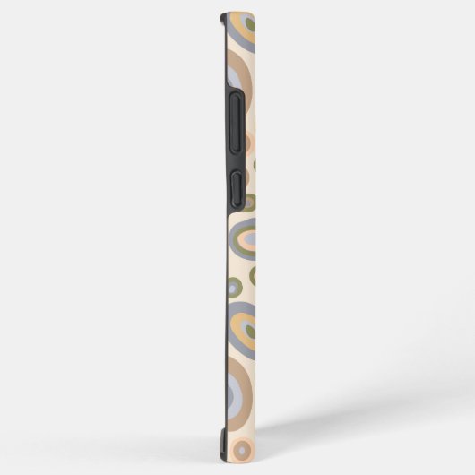 Modern Monogram Phone Case – Abstract Design Samsung Galaxyケース (右側面)