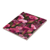 Modern Moroccan Calle Lilies Tiles  タイル (側面)