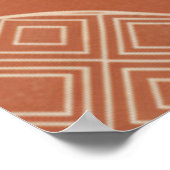 Modern Moroccan Minimalist Wall Art poster ポスター (角)