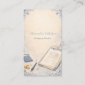 Modern Mortgage Broker Business 名刺 (正面)